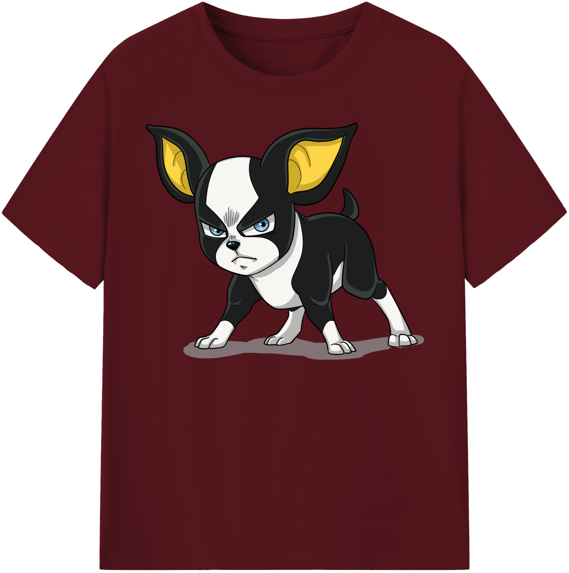 （画像用） ジョジョの奇妙な冒険 イギー JoJo's Bizarre Adventure Iggy 綿100％半袖Tシャツ（フロントプリント）